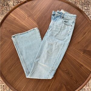 Abercrombie & Fitch curve love high rise vintage flare jean